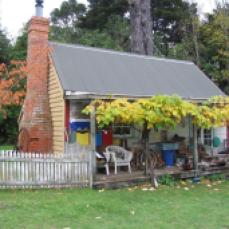 Cottage (former school room) at Emerald Glen, Kapiti coast