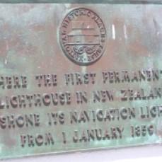 Pencarrow Lighthouse plaque