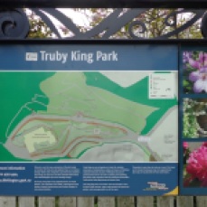 Truby King Park sign