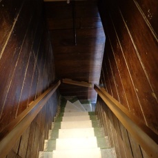 Nairn St Cottage stairs