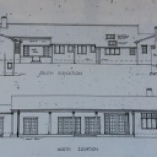 Truby King House, detail of plans. Wm Gray Young architect. 1924.