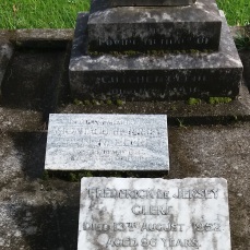 Grave of architect Frederick de Jersey Clere