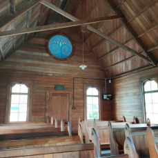 Wallaceville church interior